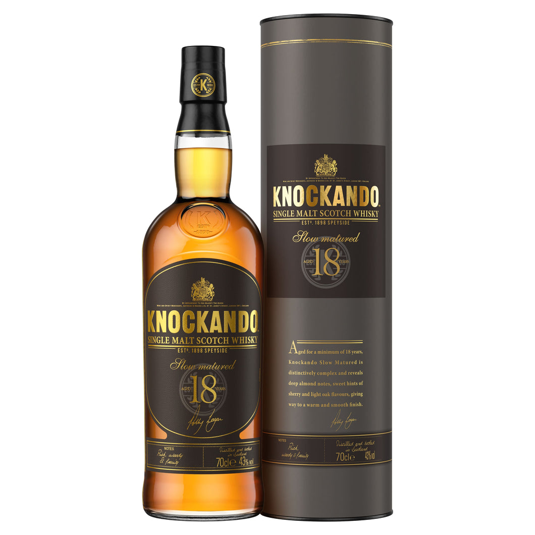 Knockando 18 Year Single Malt Scotch Whisky 70cl